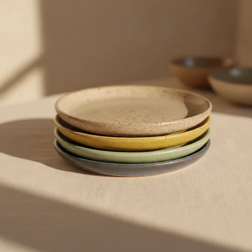 Set 4 Assiettes à Dessert
