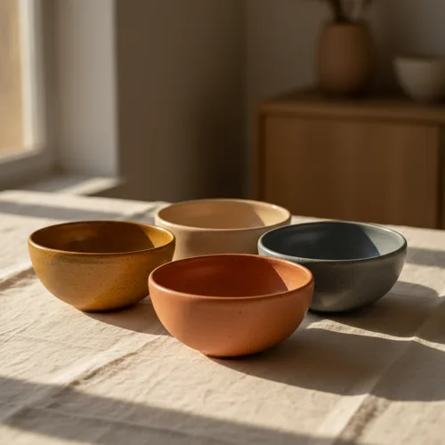 Set 4 Bols Terre