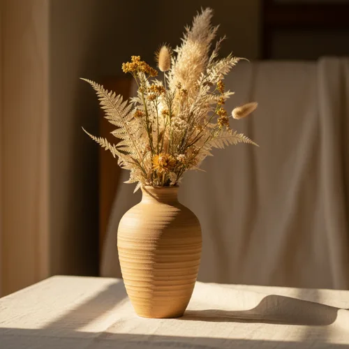 Vase Tourné Ondes